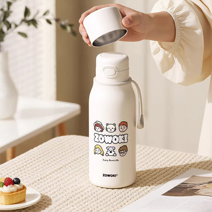 Bouteille isotherme inox avec filtre intégré