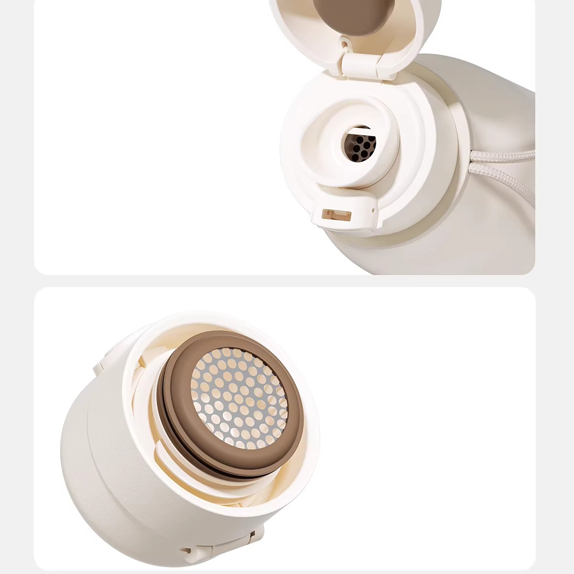 Bouteille isotherme inox avec filtre intégré