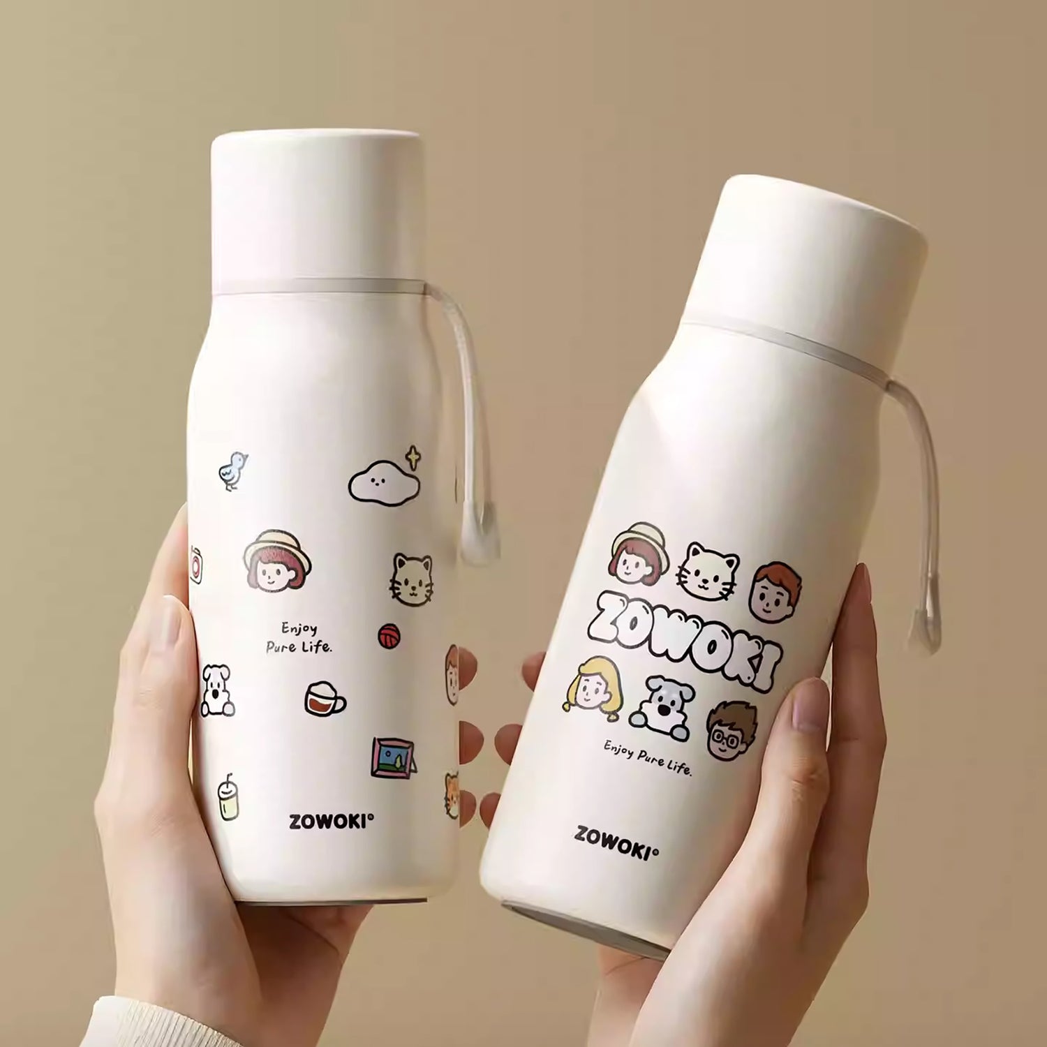 Bouteille isotherme inox avec filtre intégré