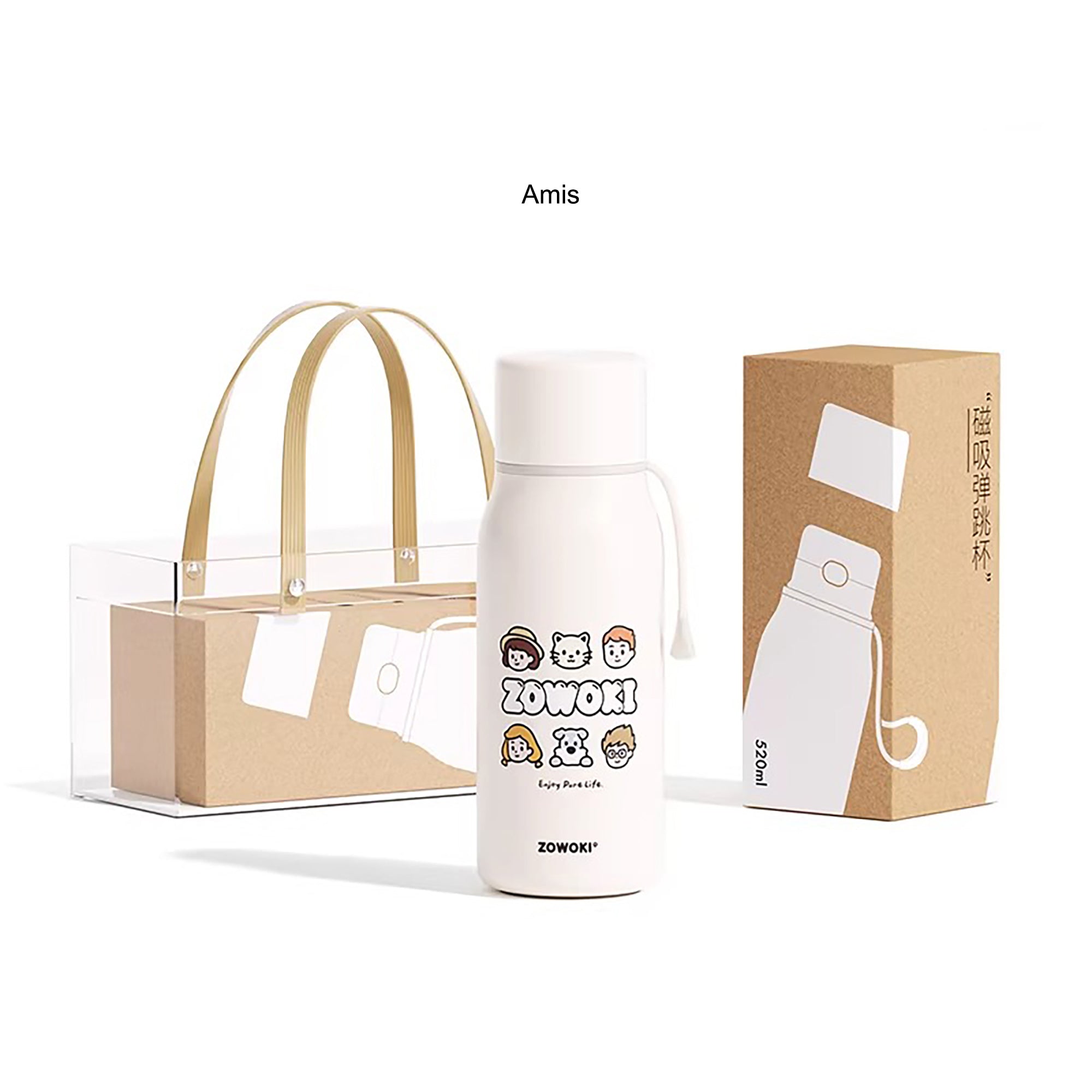 Bouteille isotherme inox avec filtre intégré