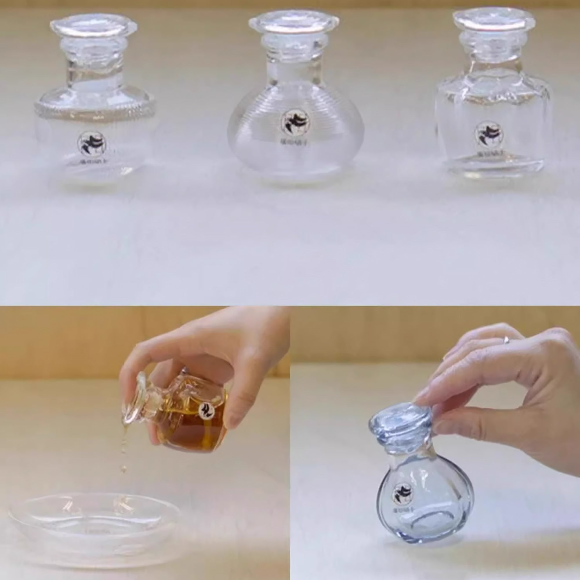 Bouteille à sauce en verre « Ko-chu » de Hirota Glass