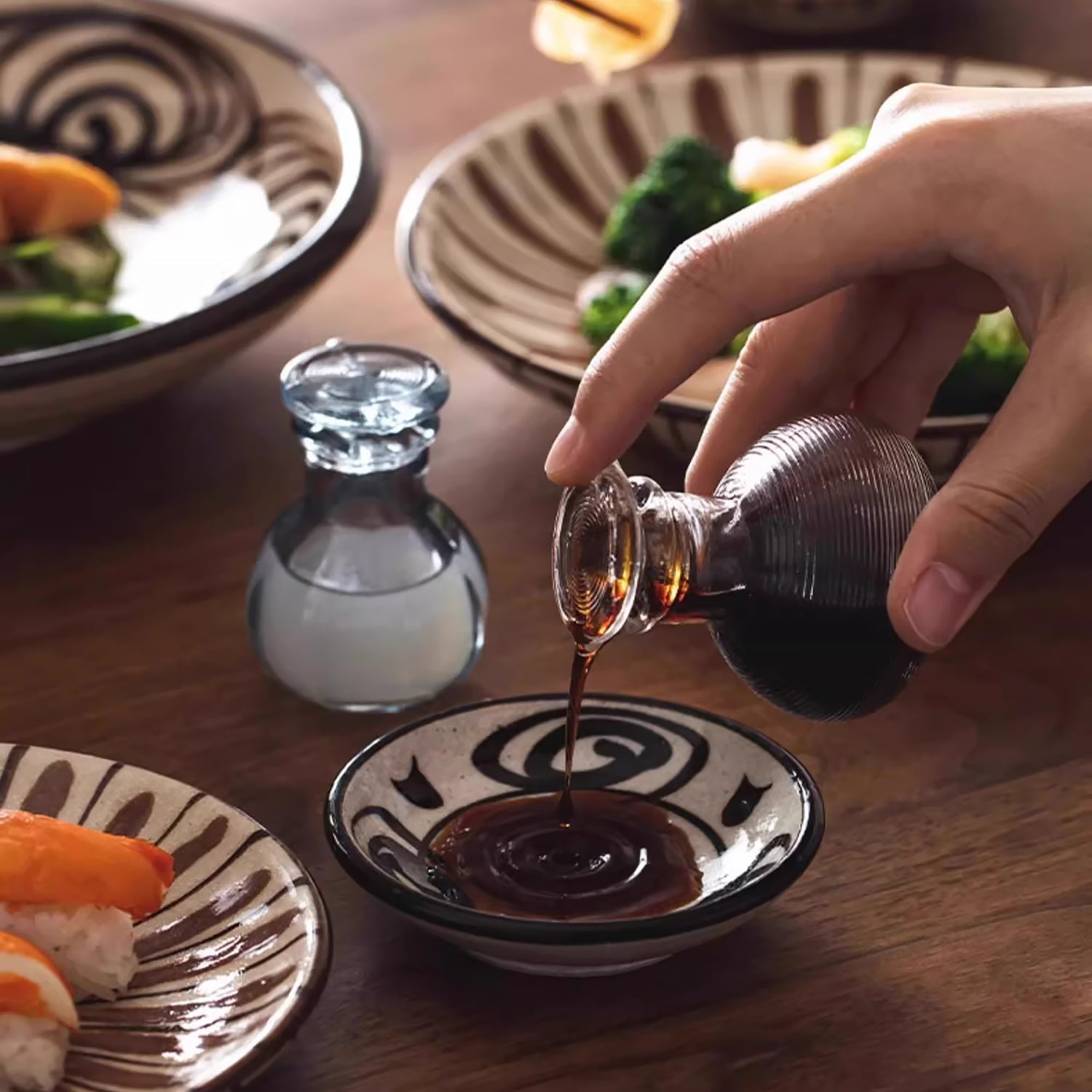 Bouteille à sauce en verre « Ko-chu » de Hirota Glass