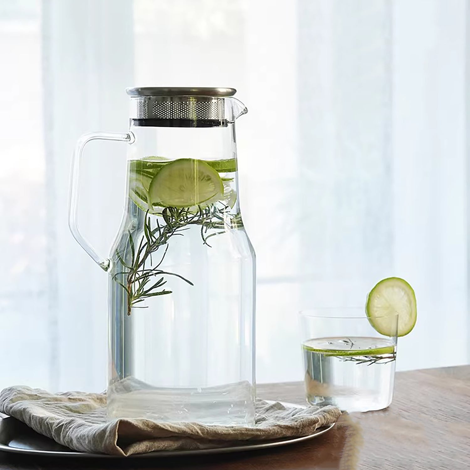 Carafe théière en verre grande capacité Shimoyama