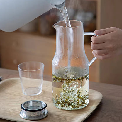Carafe théière en verre grande capacité Shimoyama