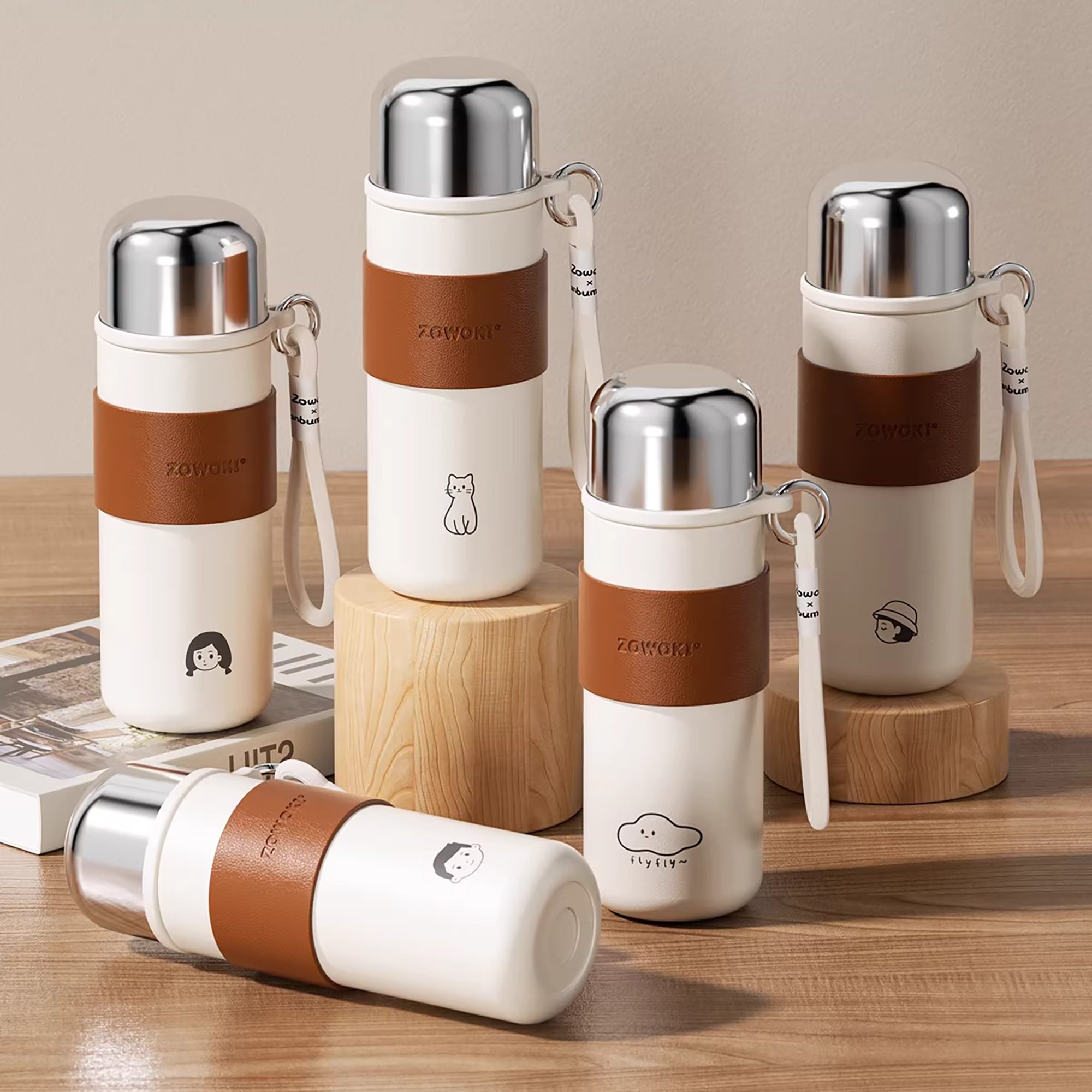 Bouteille isotherme 316 inox avec filtre intégré