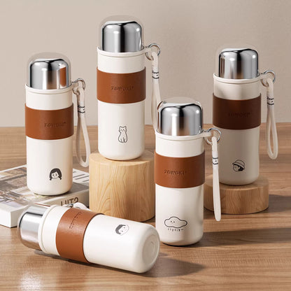 Bouteille isotherme 316 inox avec filtre intégré