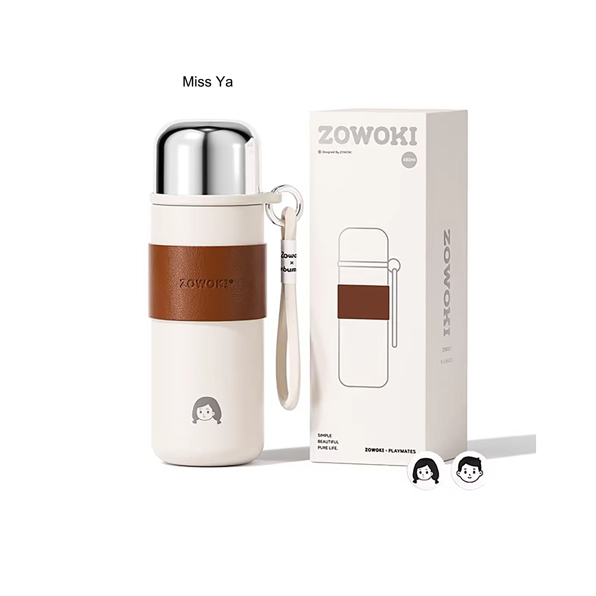 Bouteille isotherme 316 inox avec filtre intégré