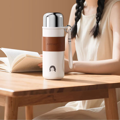 Bouteille isotherme 316 inox avec filtre intégré