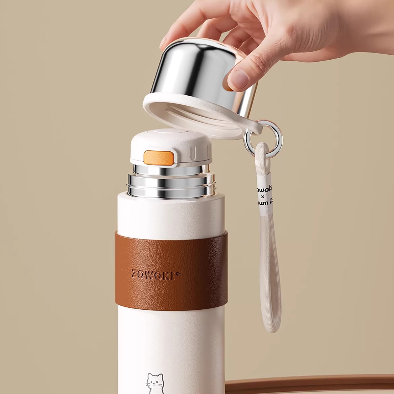 Bouteille isotherme 316 inox avec filtre intégré