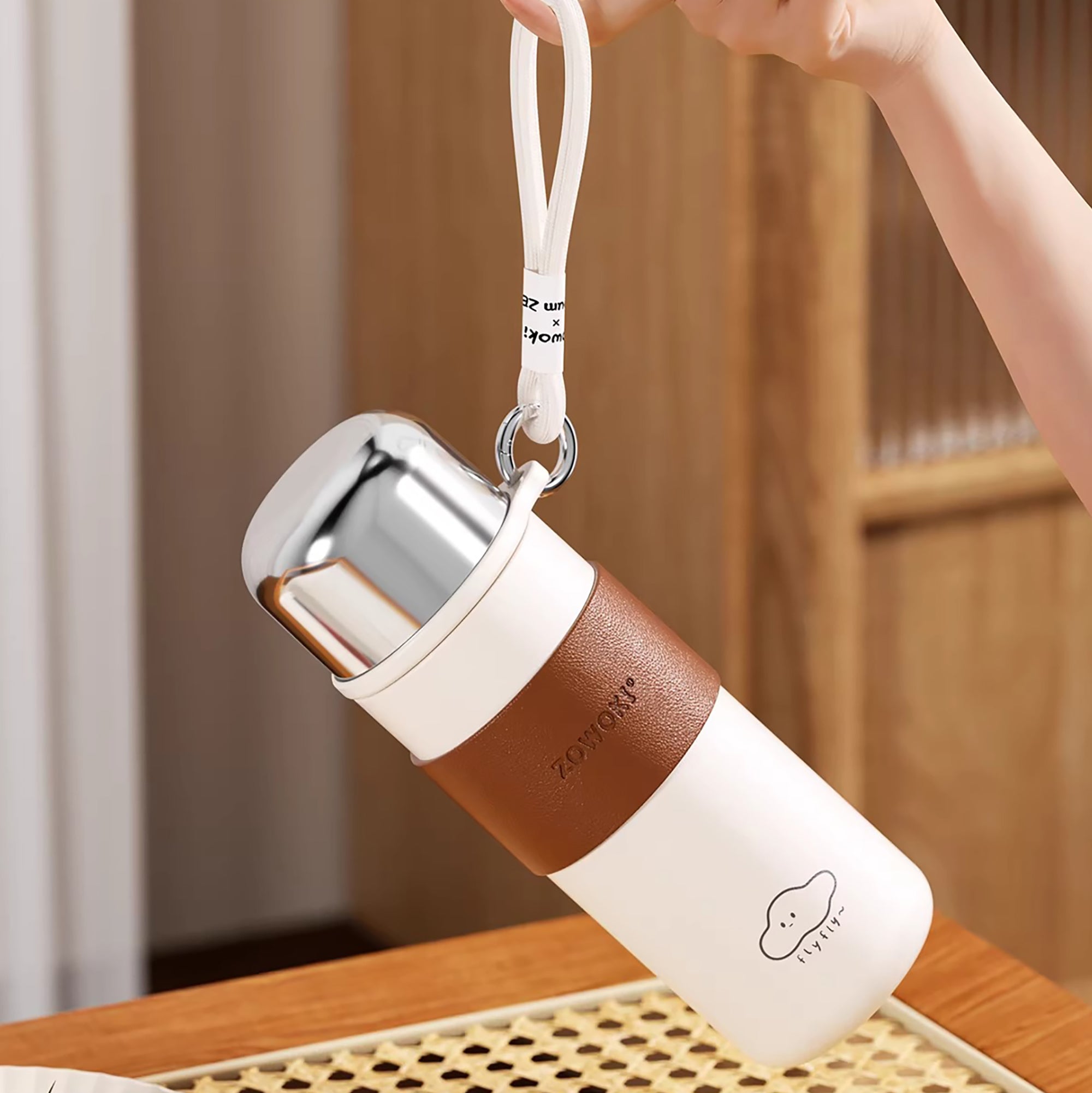 Bouteille isotherme 316 inox avec filtre intégré