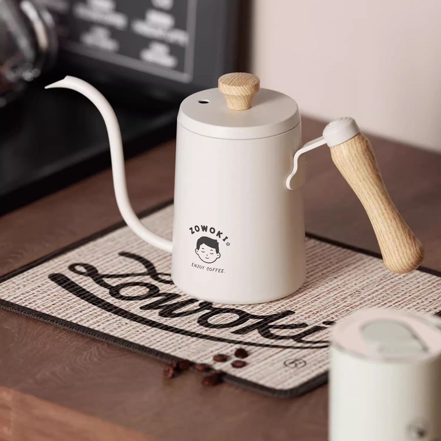 Cafetière Moka au Design Minimaliste Japonais