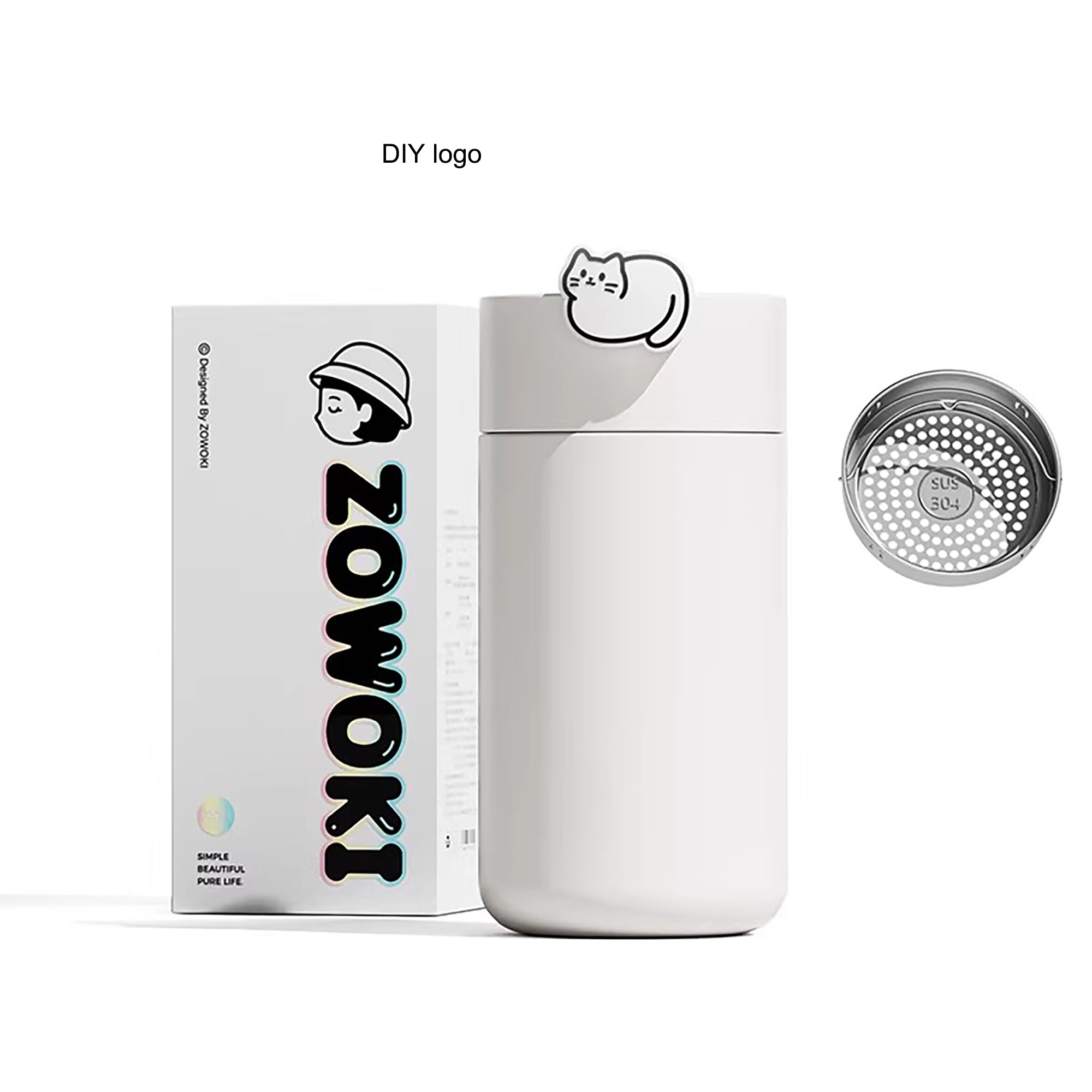 Bouteille isotherme petit format portable