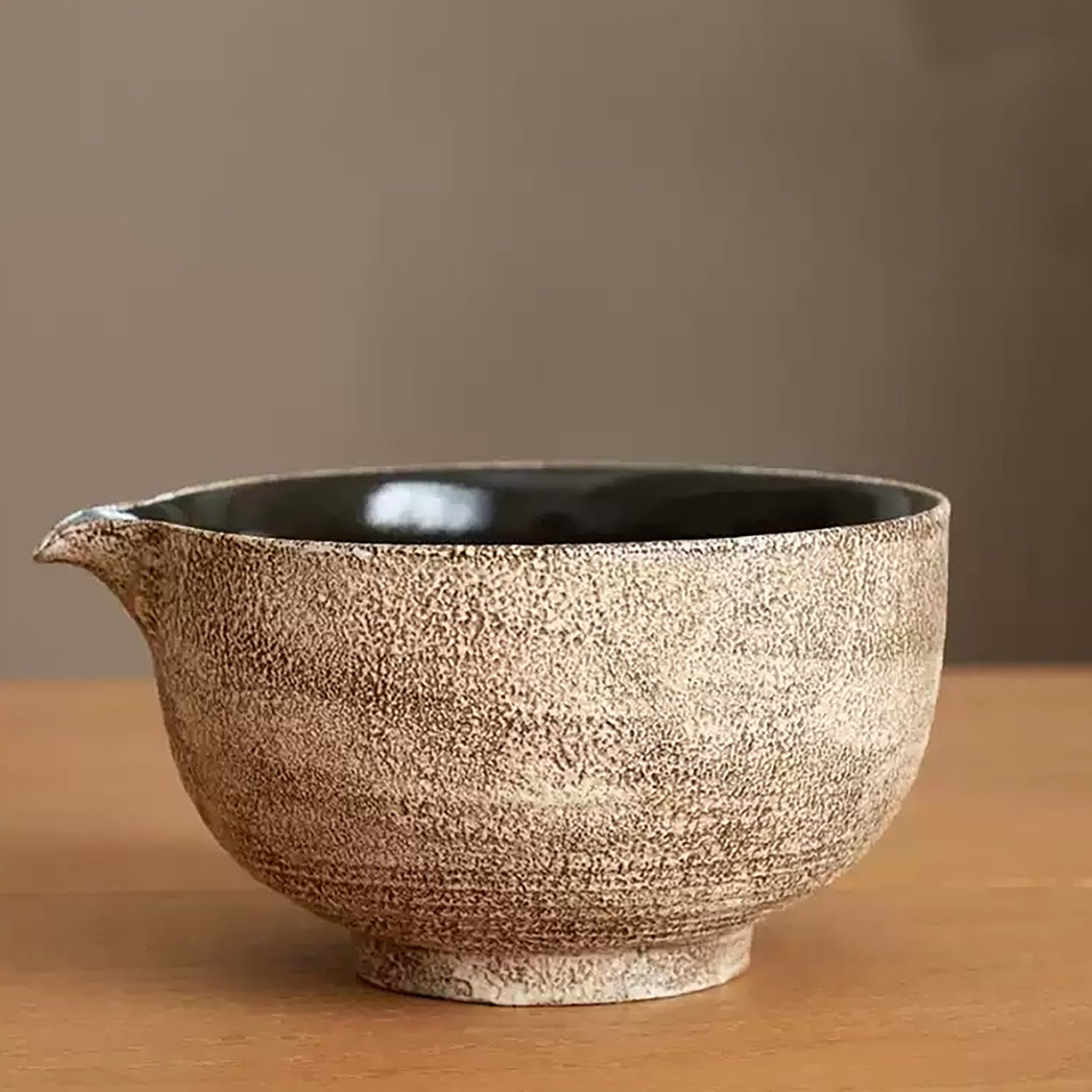 Service matcha en céramique effet pierre style Kohiki