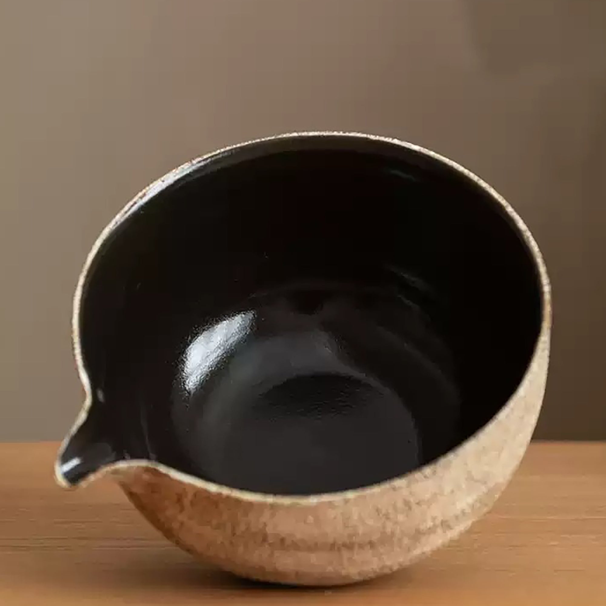 Service matcha en céramique effet pierre style Kohiki
