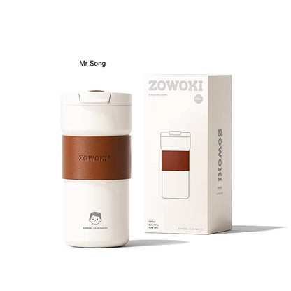 Bouteille isotherme à intérieur céramique portable