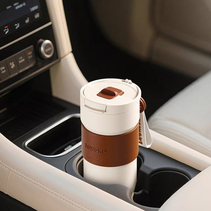 Bouteille isotherme à intérieur céramique portable