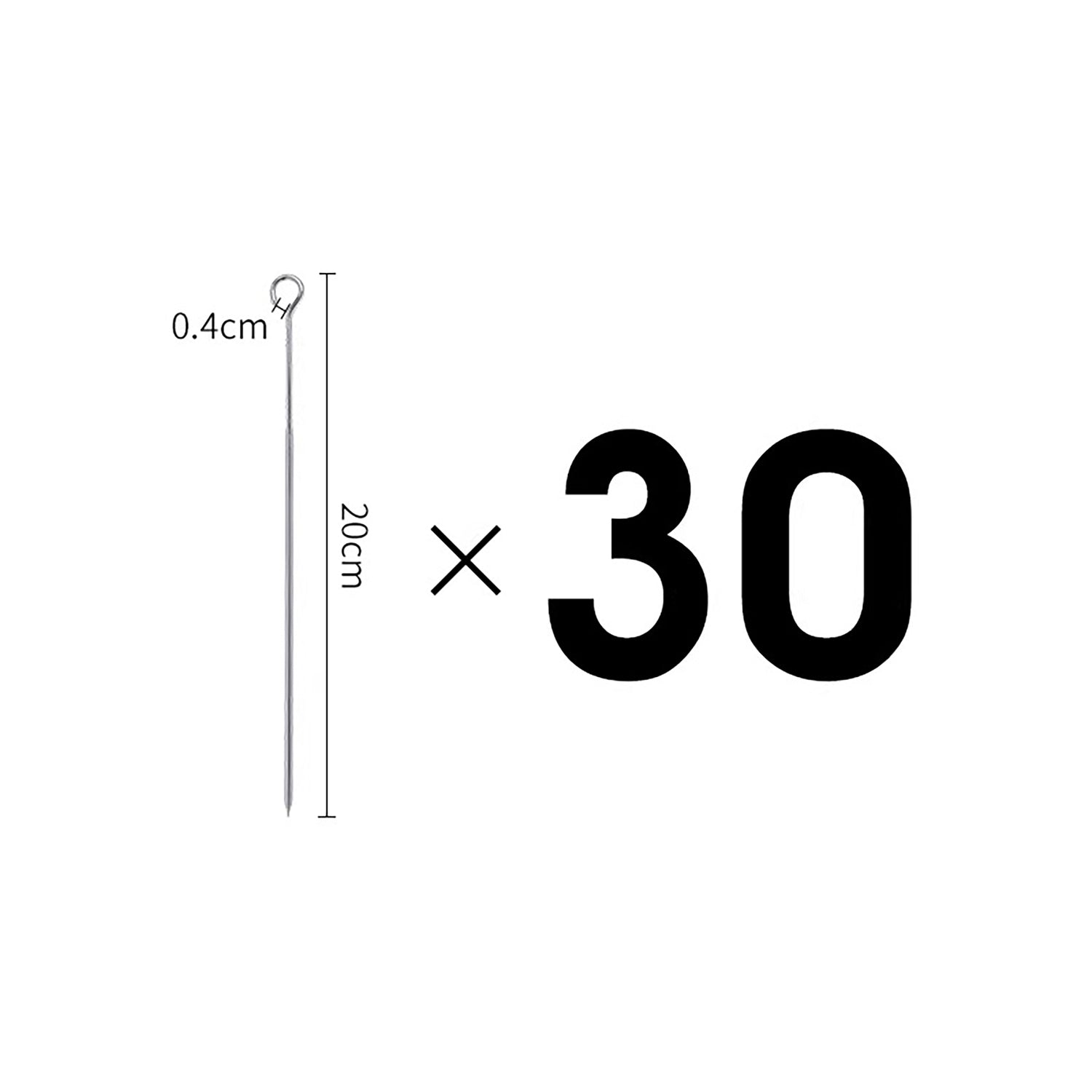 Brochettes en acier inoxydable 304 Shimoyama