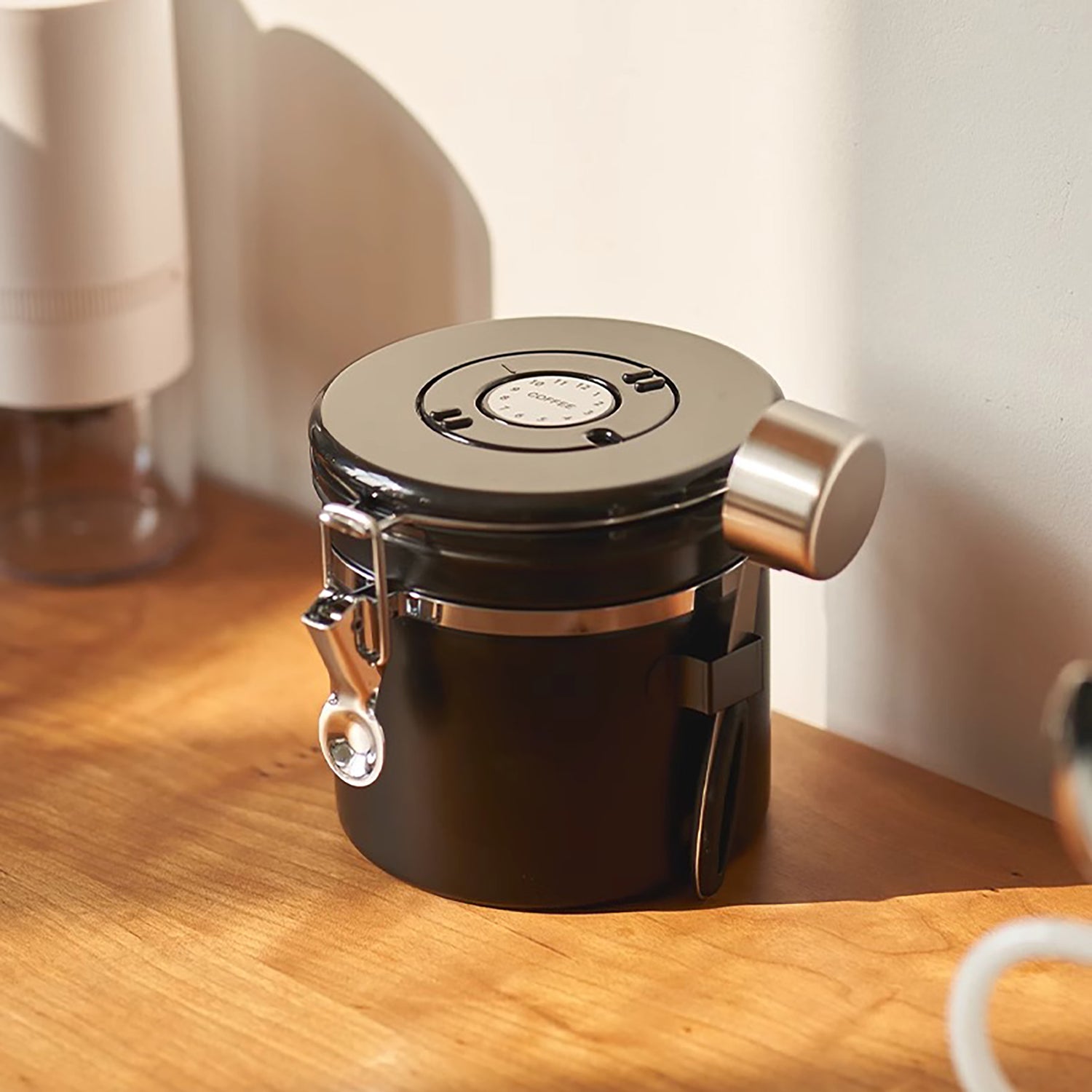 Boîte hermétique pour café en grains