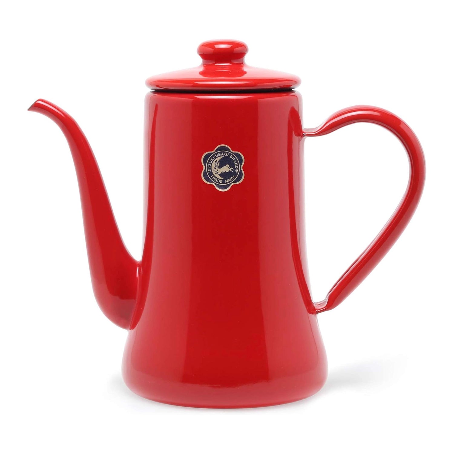 Bouilloire Cafetière japonaise en émail Noda modèle Tsuki Usagi