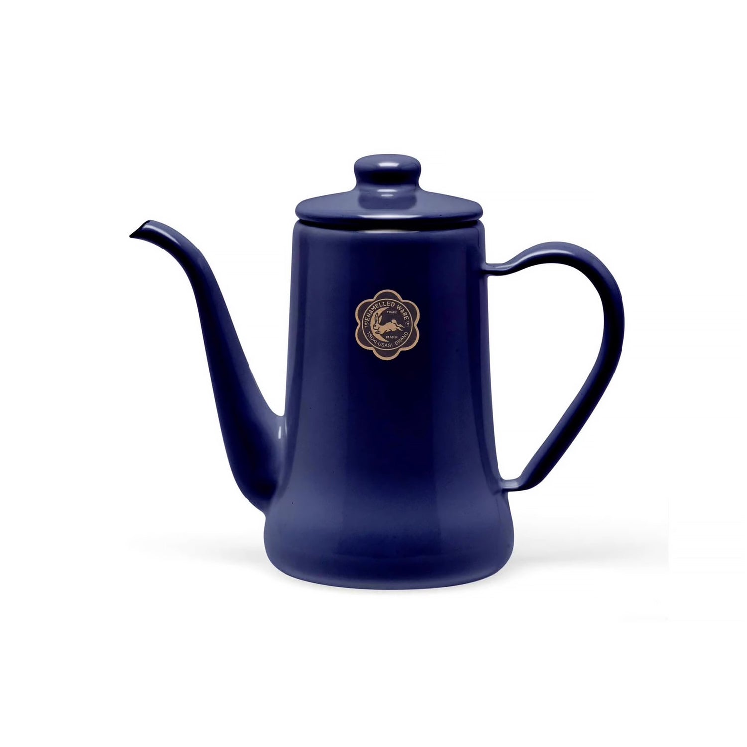 Bouilloire Cafetière japonaise en émail Noda modèle Tsuki Usagi