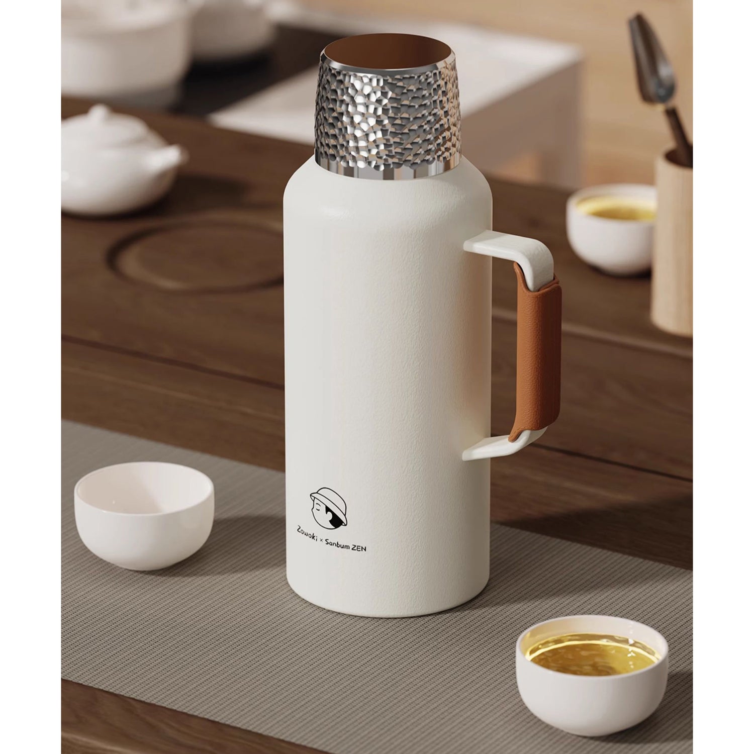 Grande Carafe Isotherme en Style minimaliste Japonais