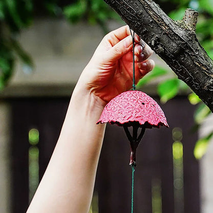 Carillon japonais en fonte Nambu Tekki – Cerisier en fleurs