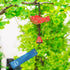 Carillon japonais IWACHU en fonte Nambu forme Carpe Koï Rouge