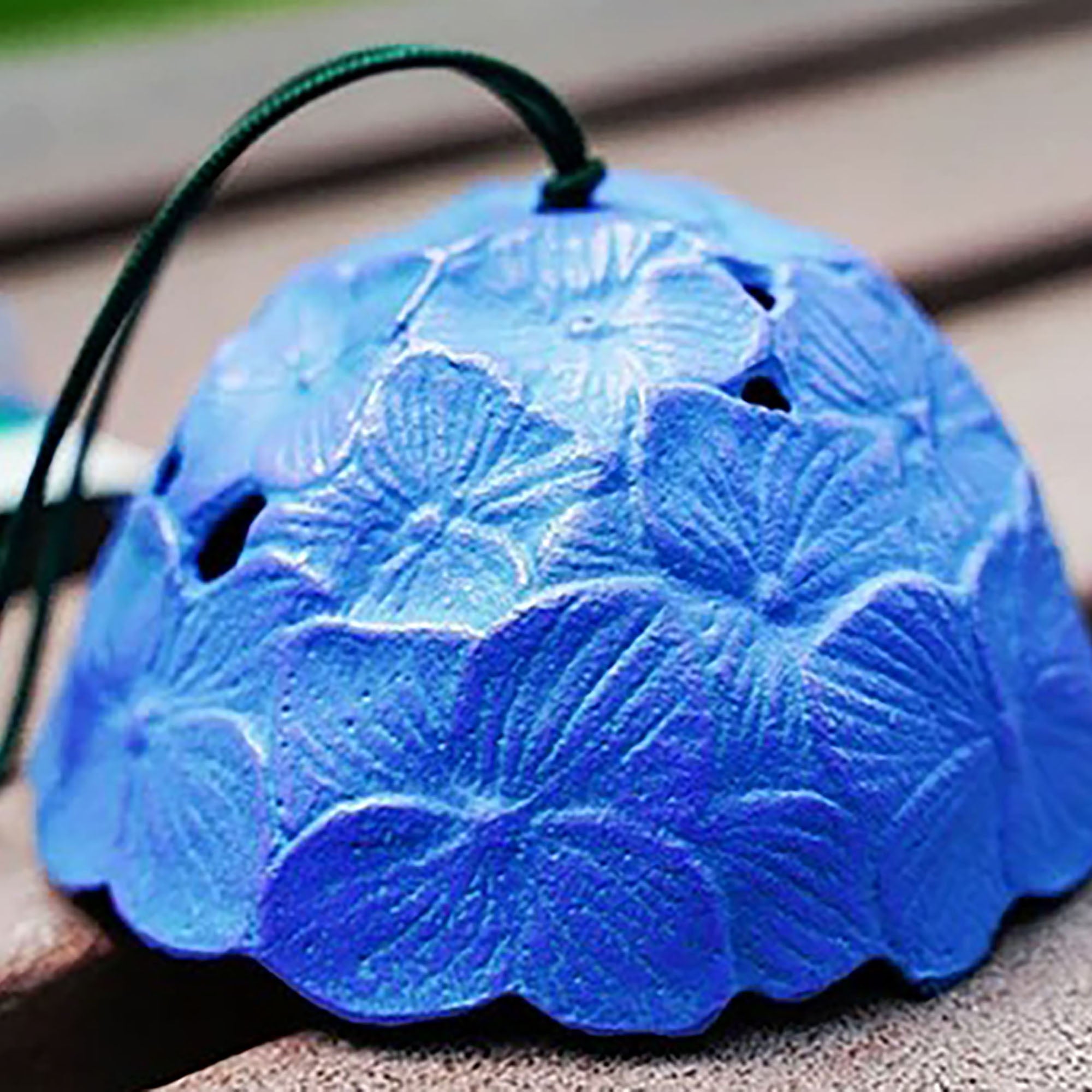 Carillon japonais en Nambu Tekki forme Hortensia