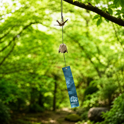 Carillon Grue en fonte Nambu IWACHU
