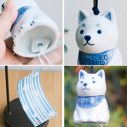 Carillon Céramique Shiba Inu Yakushigama
