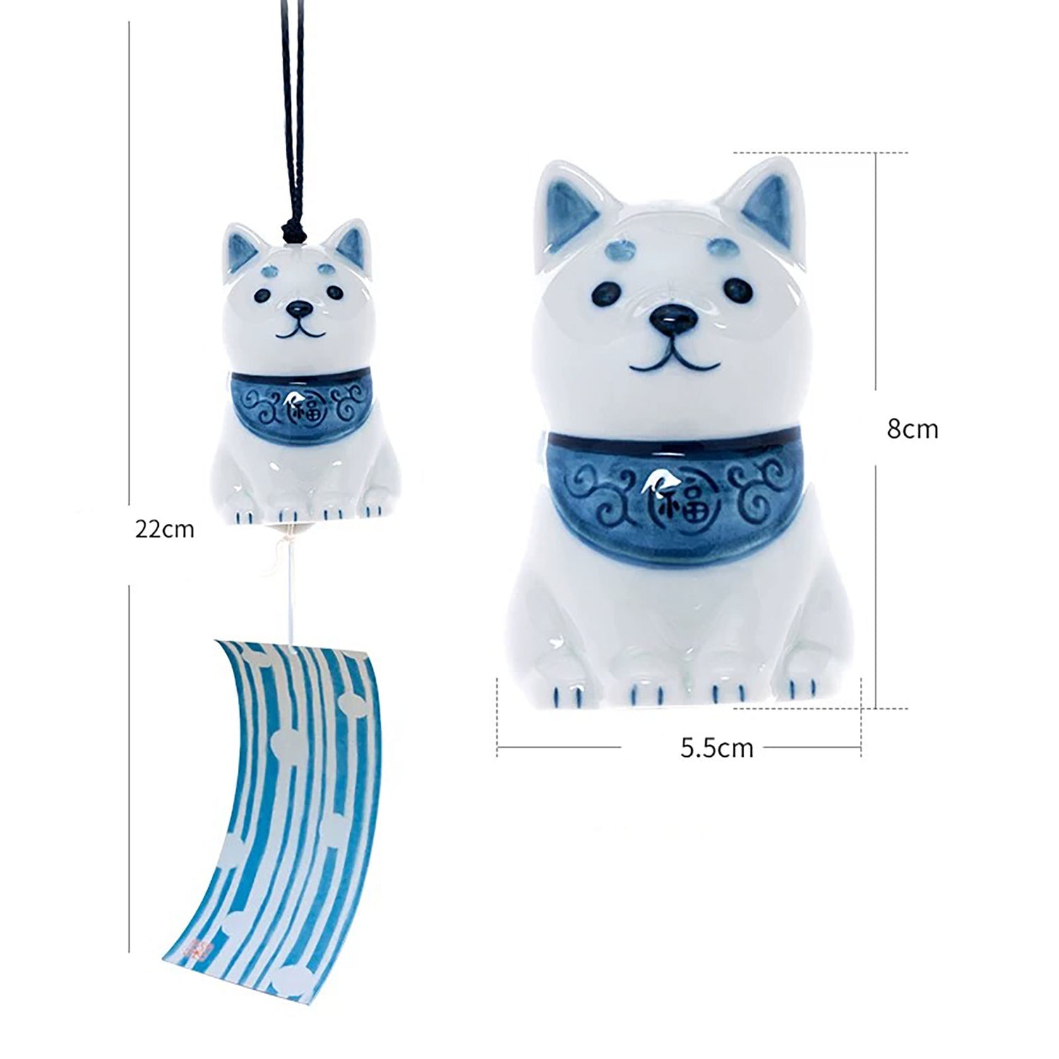 Carillon Céramique Shiba Inu Yakushigama