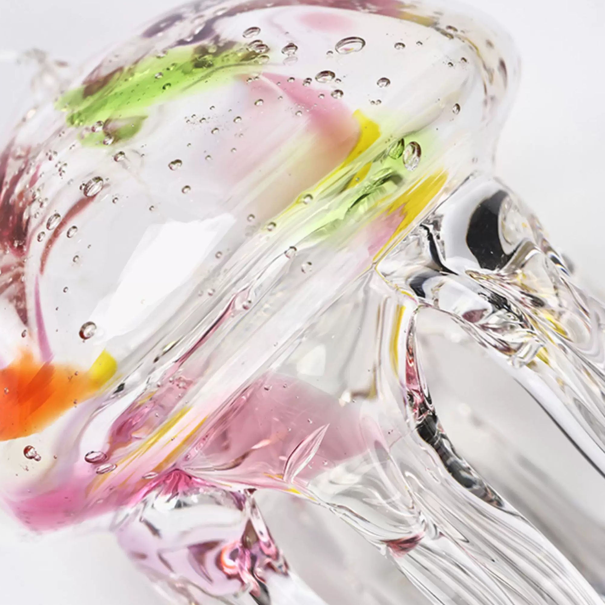 Carillon japonais TAKU GLASS en verre soufflé forme Méduse