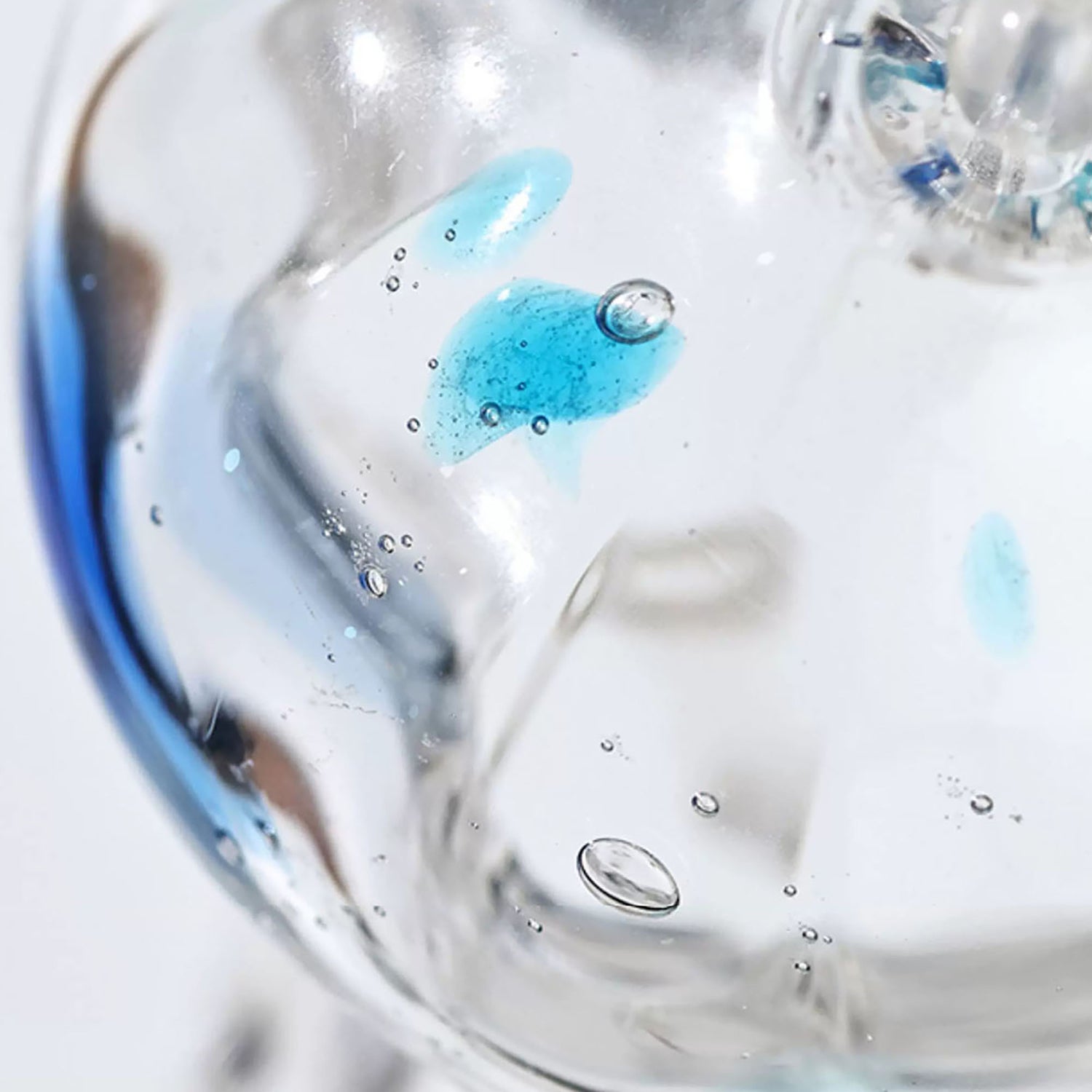 Carillon japonais TAKU GLASS en verre soufflé forme Méduse