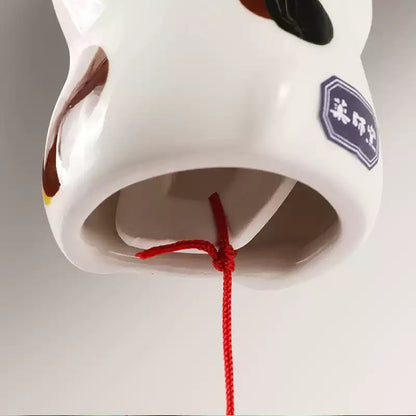 Carillon porcelaine Maneki-neko Yakushigama