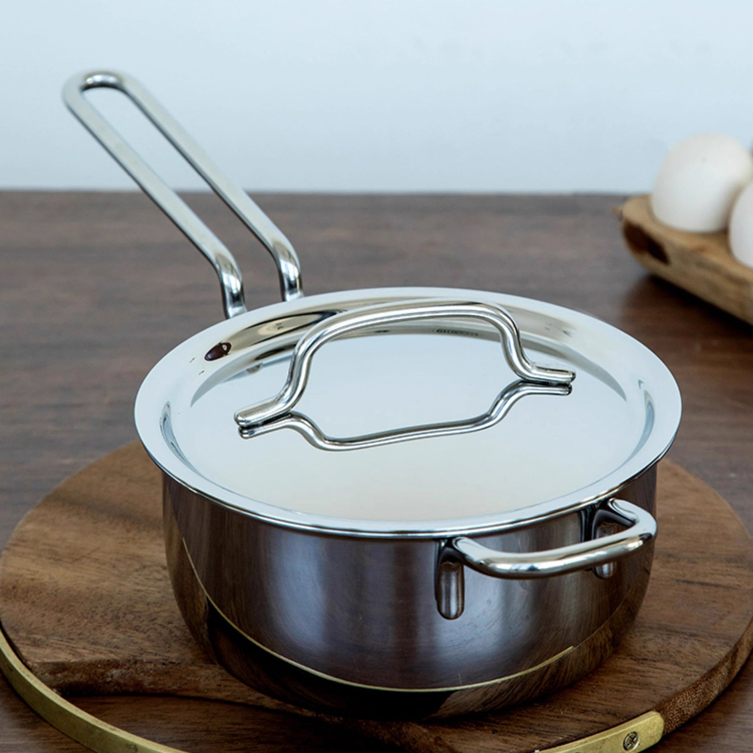 Casserole japonaise haut de gamme en acier inoxydable