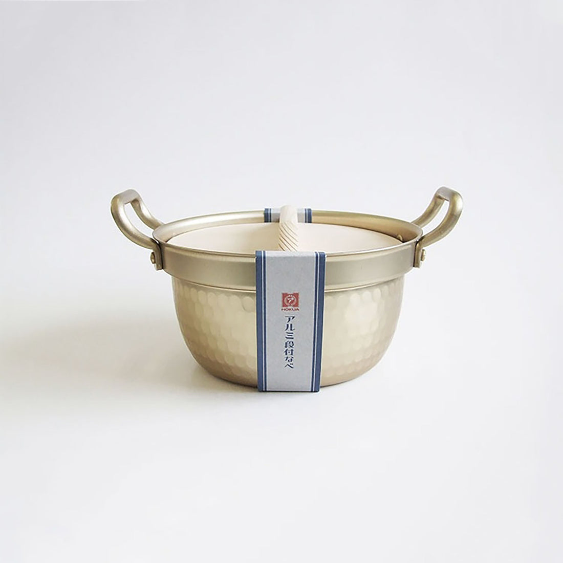 Casserole japonaise en aluminium avec poignées