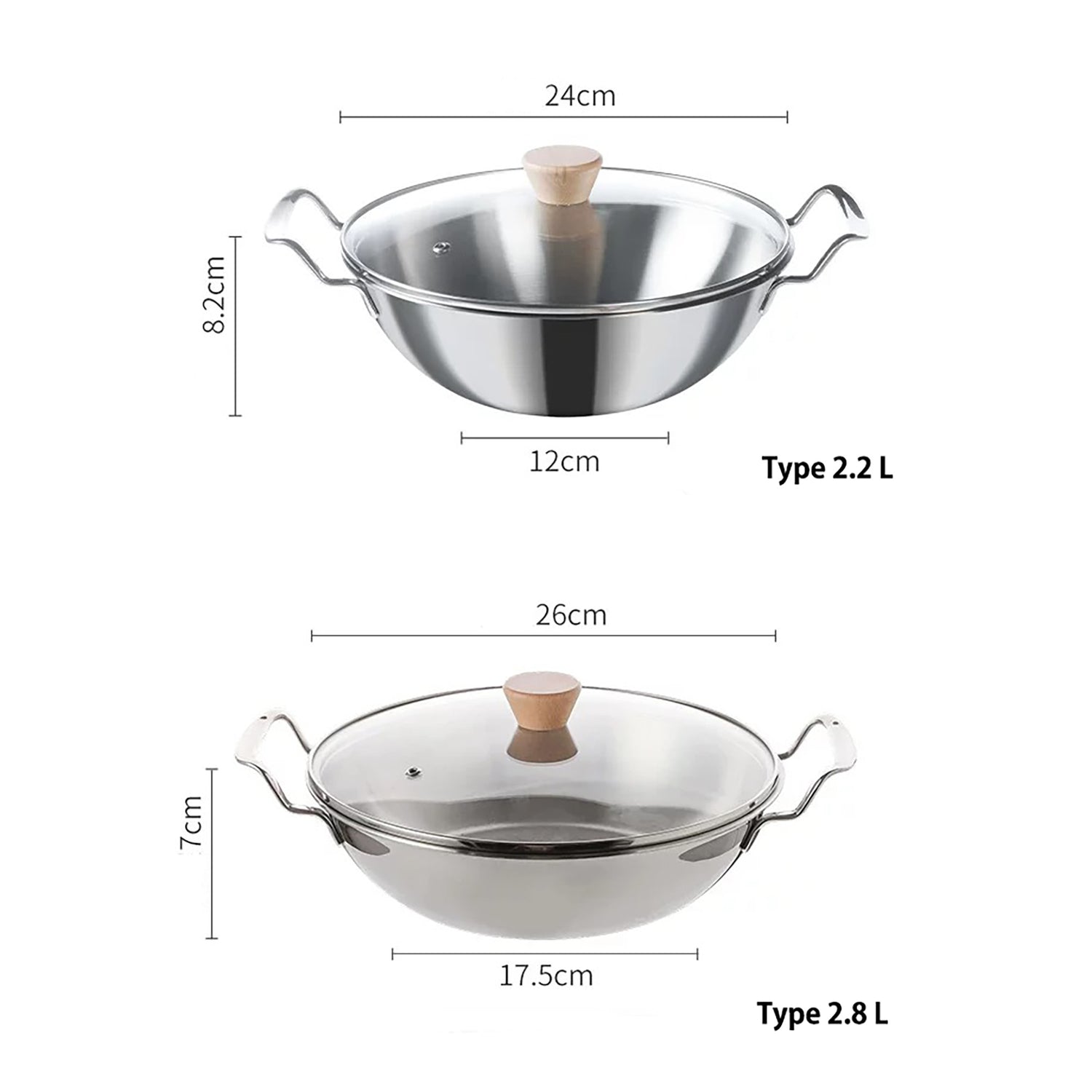 Casserole SHIMOYAMA en inox