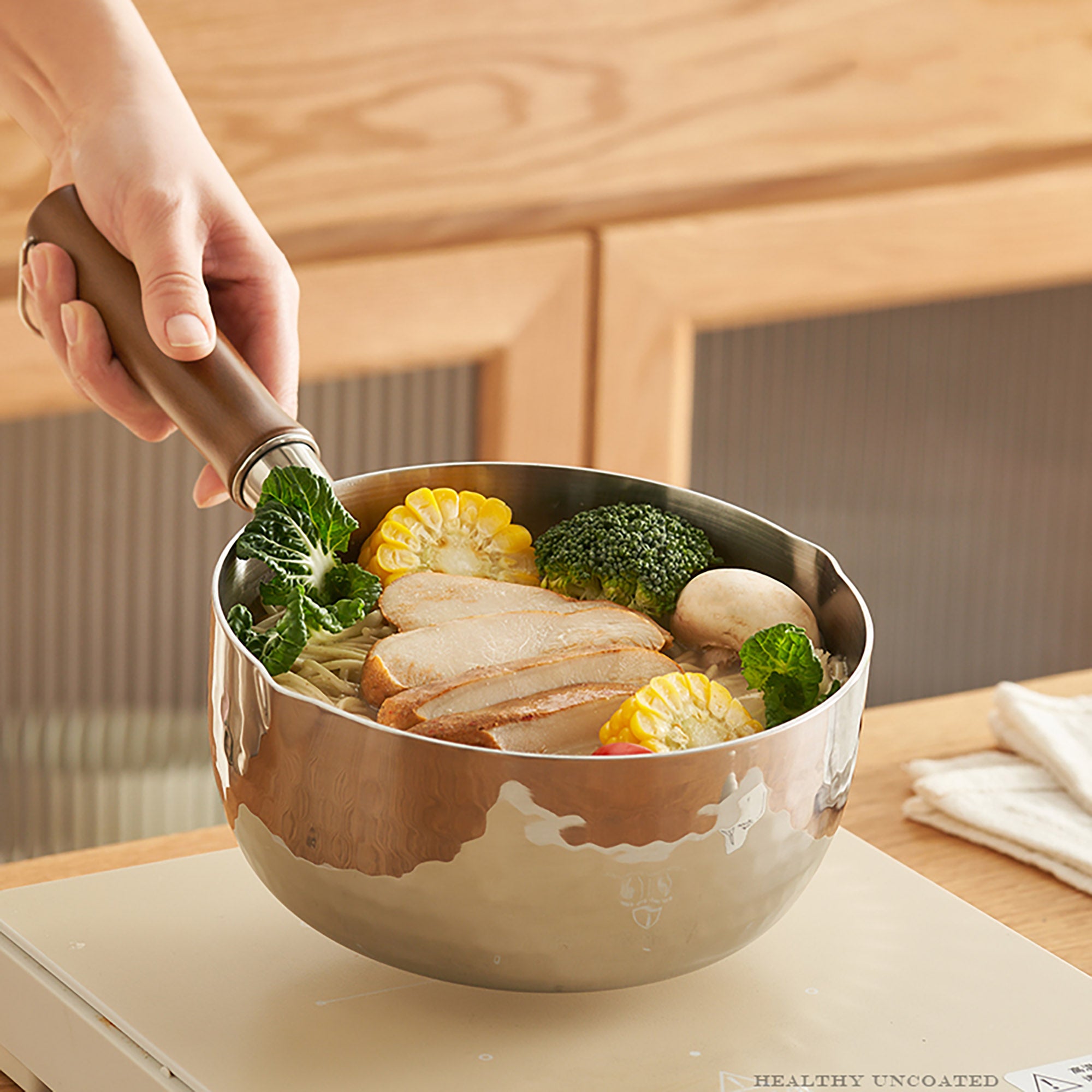Casserole Yukihira en inox 304