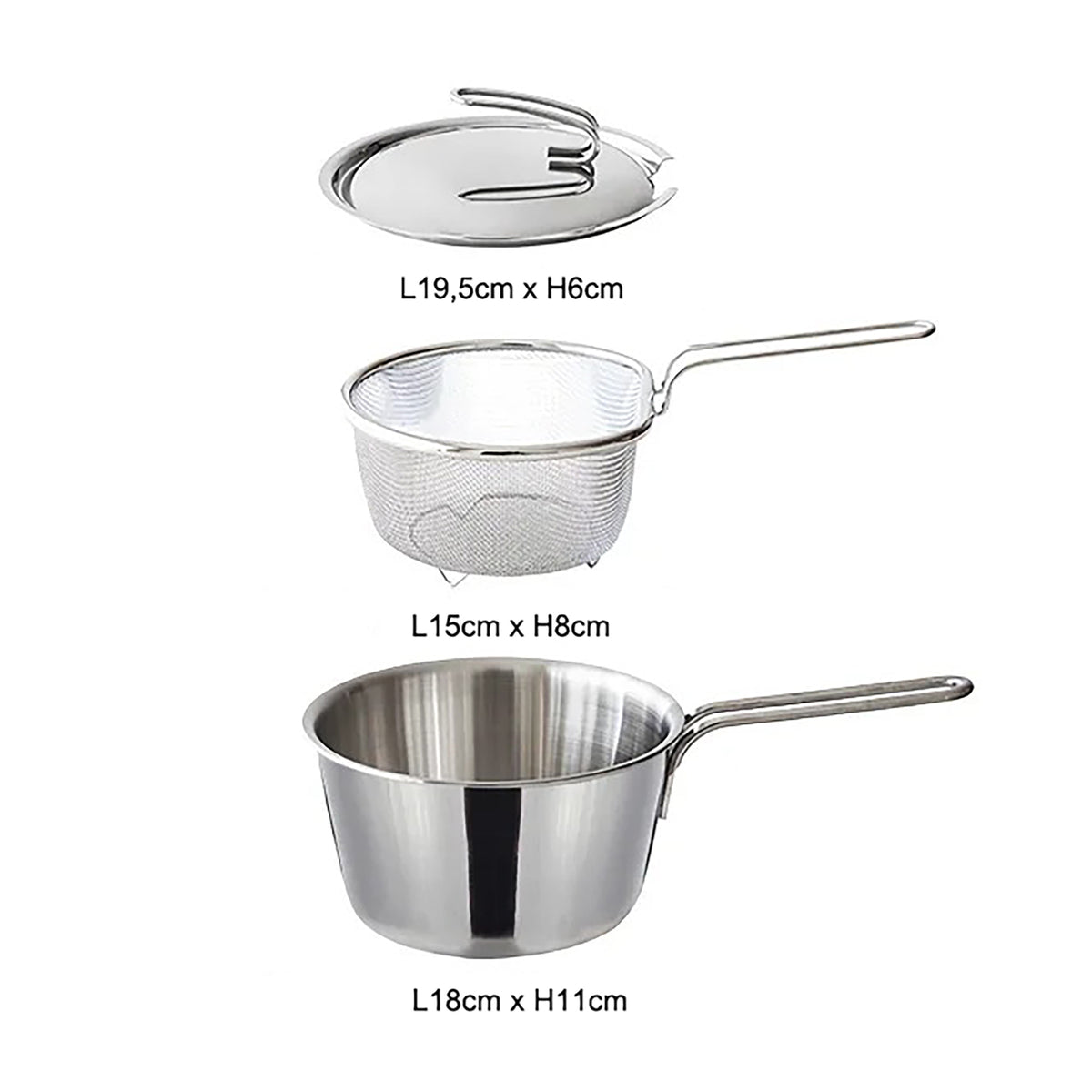 Casserole Yukihira Shimoyama en inox