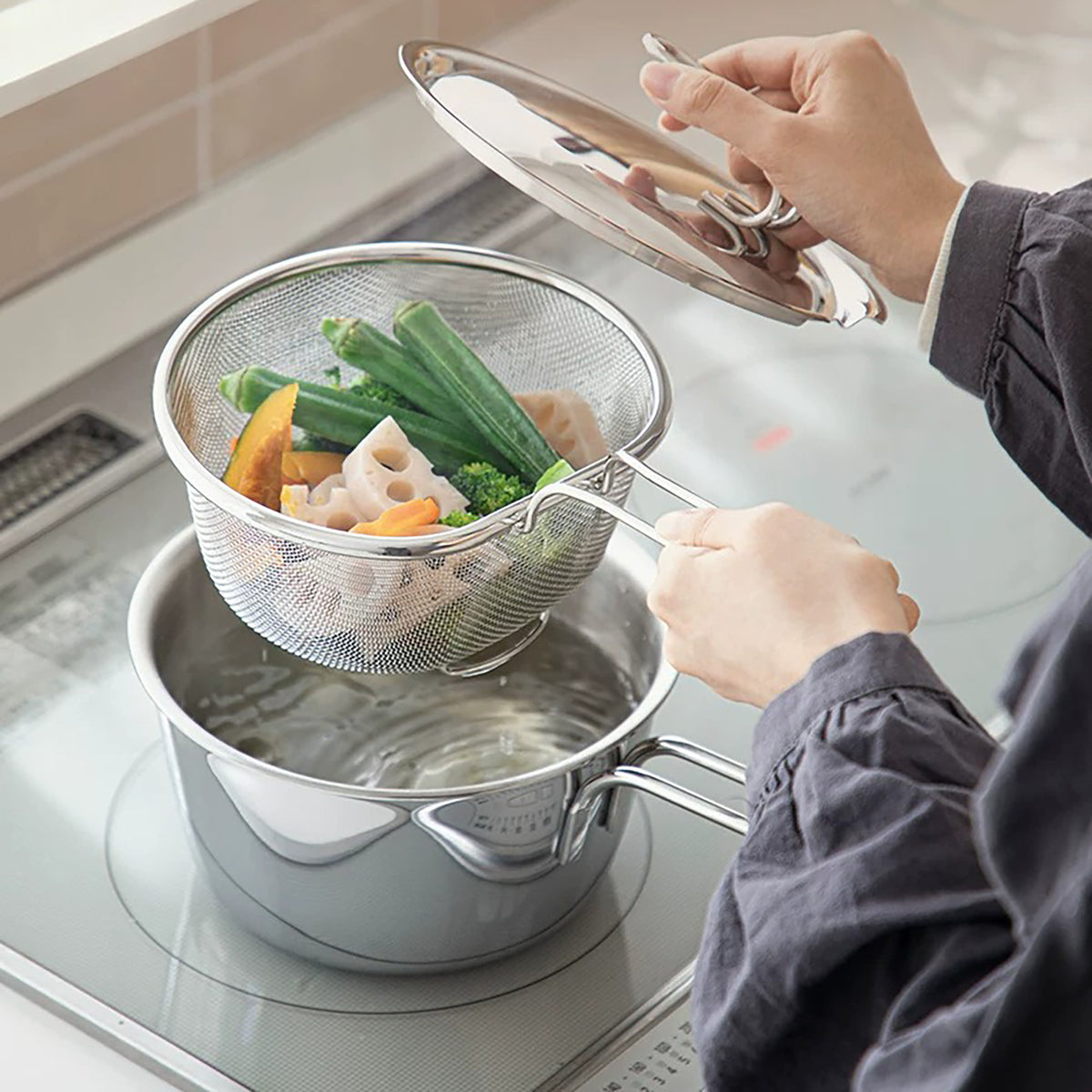 Casserole Yukihira Shimoyama en inox