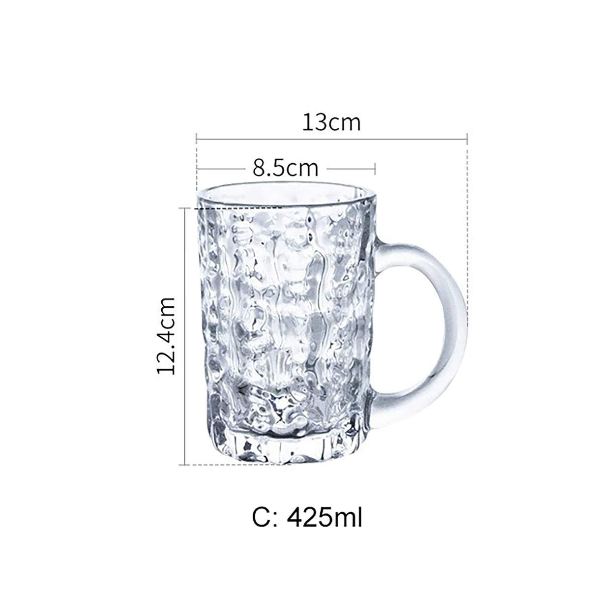 Chope à bière en verre Toyo Sasaki