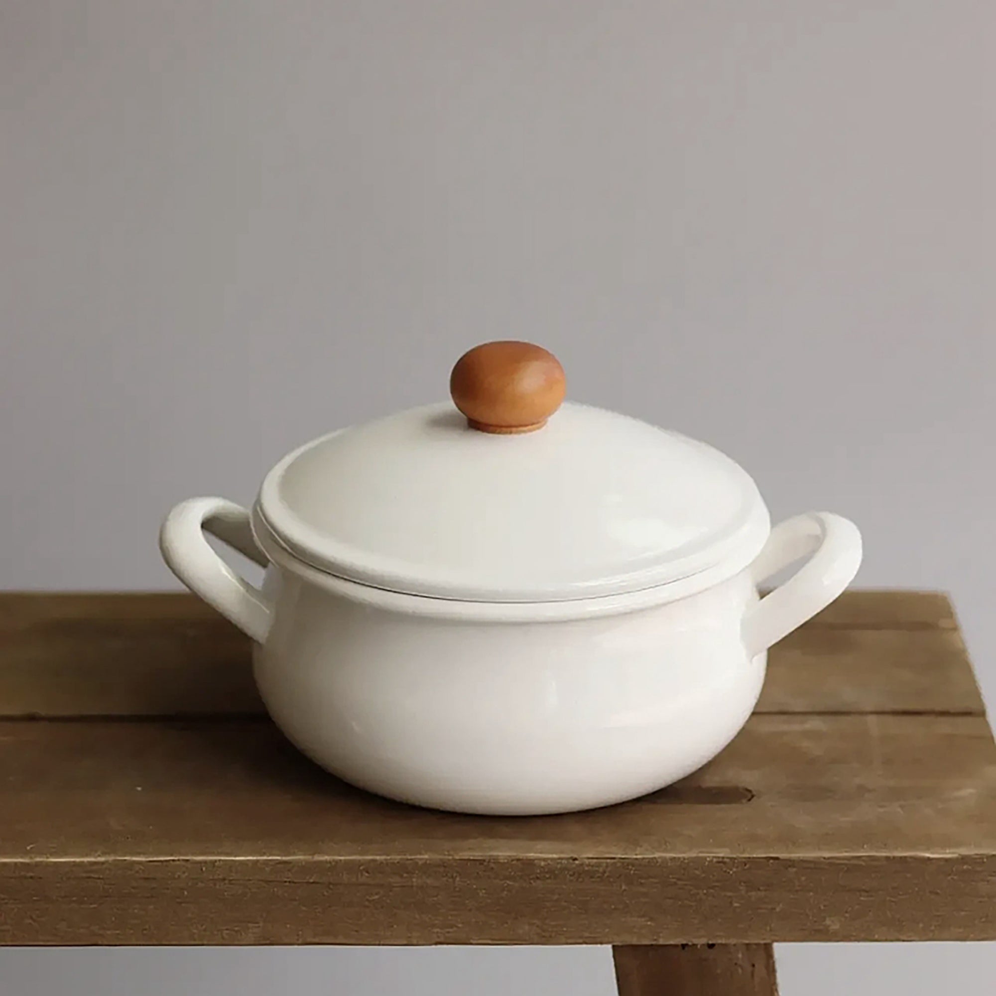 Cocotte japonaise en émail Noda Horo Pochka