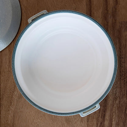 Donabe bleu-gris en grès de Banko-yaki