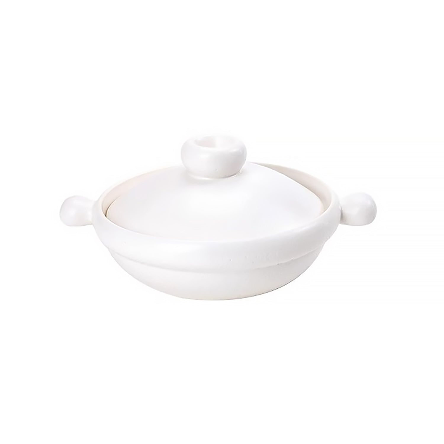 Donabe minimaliste Banko-yaki à poignées arrondies