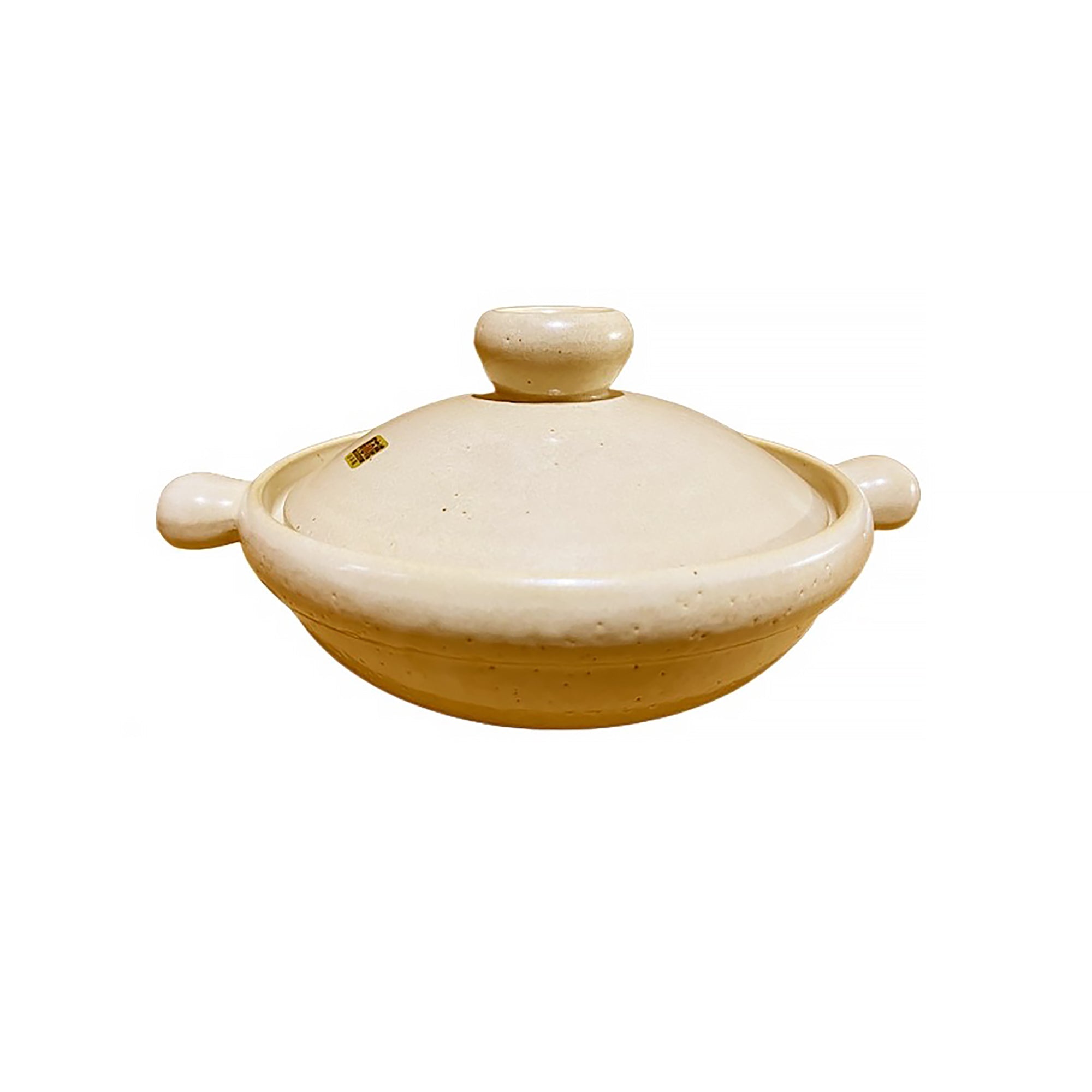 Donabe minimaliste Banko-yaki à poignées arrondies