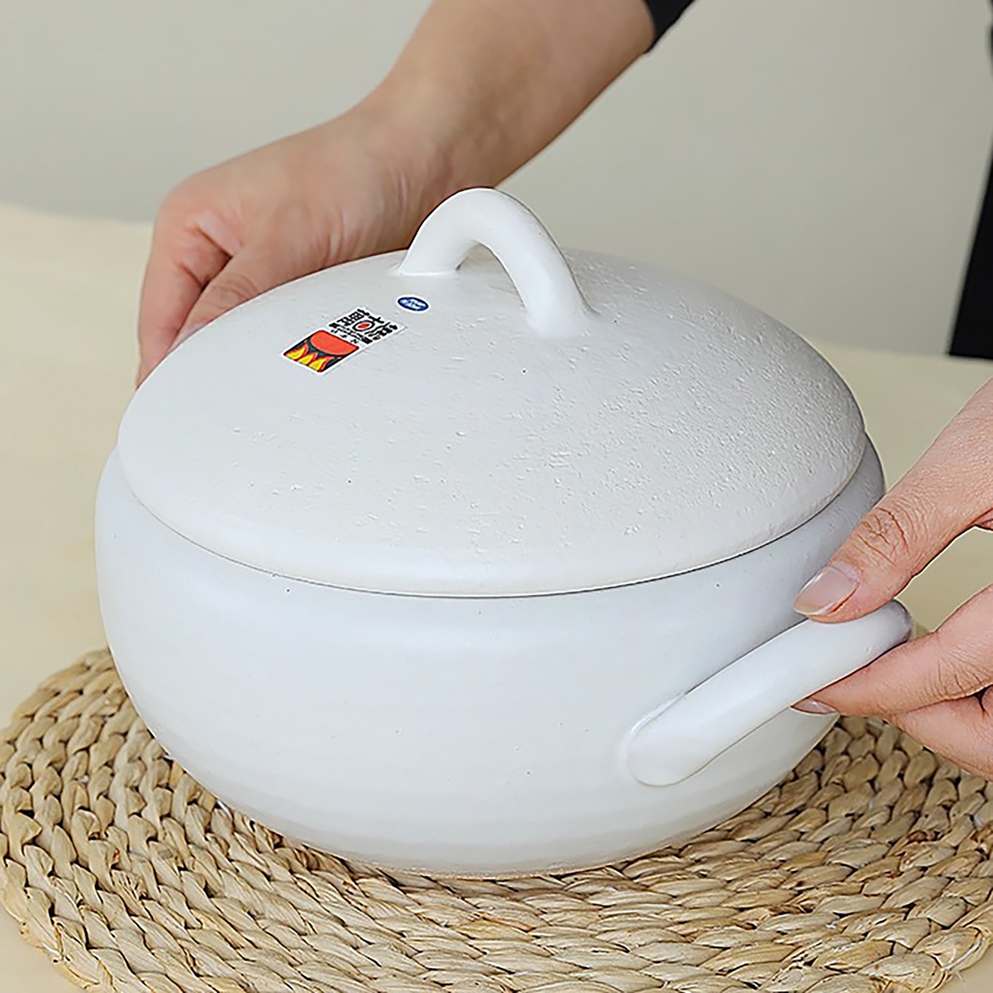 Donabe minimaliste en forme de châtaigne