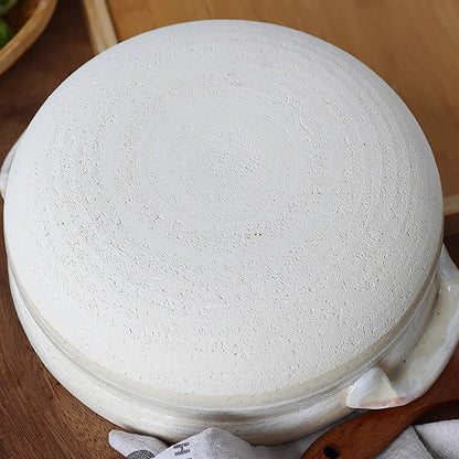 Donabe Banko-yaki à motif camélia fait main