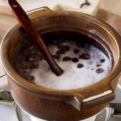 Cocotte en grès Shigaraki-yaki rustique