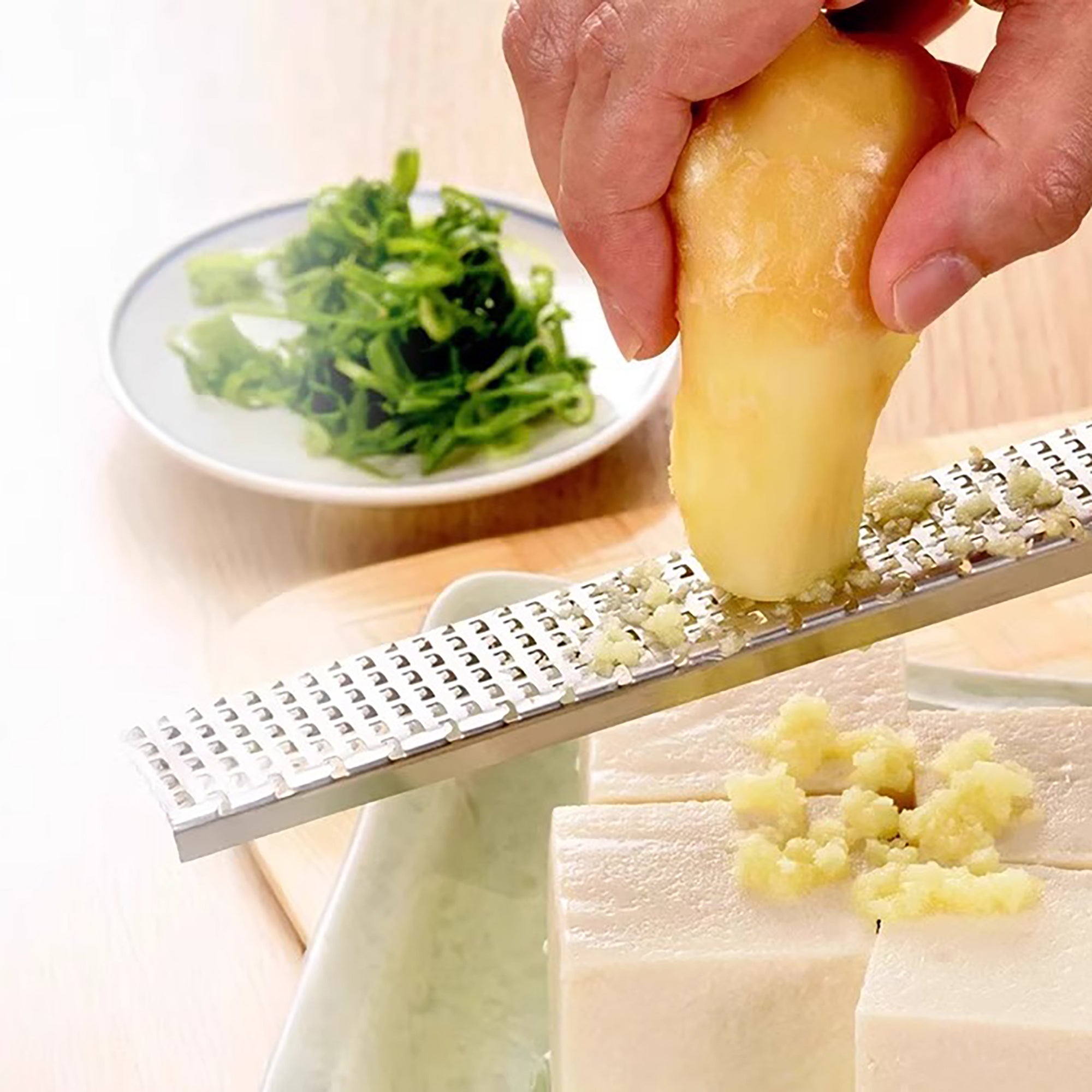 Râpe Shimomura en acier inoxydable