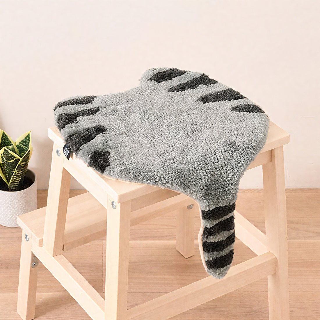 Coussin de chaise en peluche Shimoyama